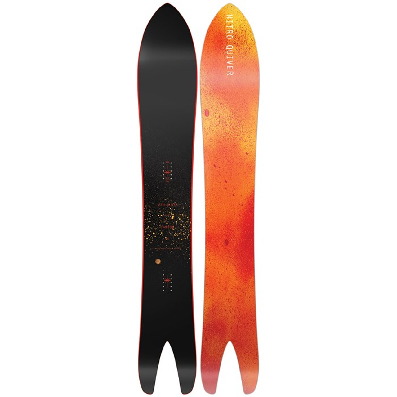 21-22【NITRO】QUIVER POW 154cm ムラサキスポーツの中古スノーボード