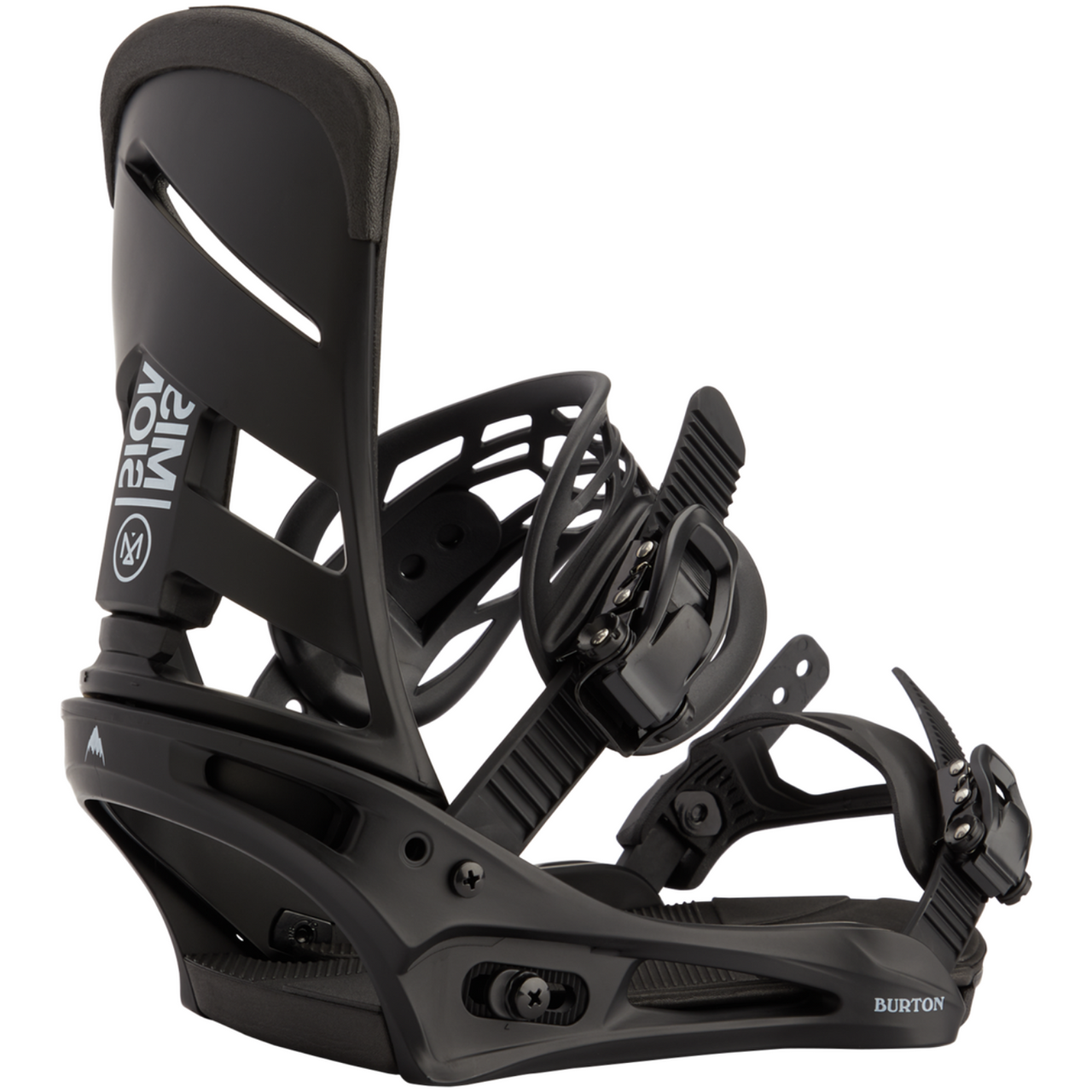 Burton Mission Re:Flex Snowboard Bindings 2022 No need to compromise  comfort and performance for strength and reliability when you're riding the  men's Burton Mission Snowboard Bindings.
