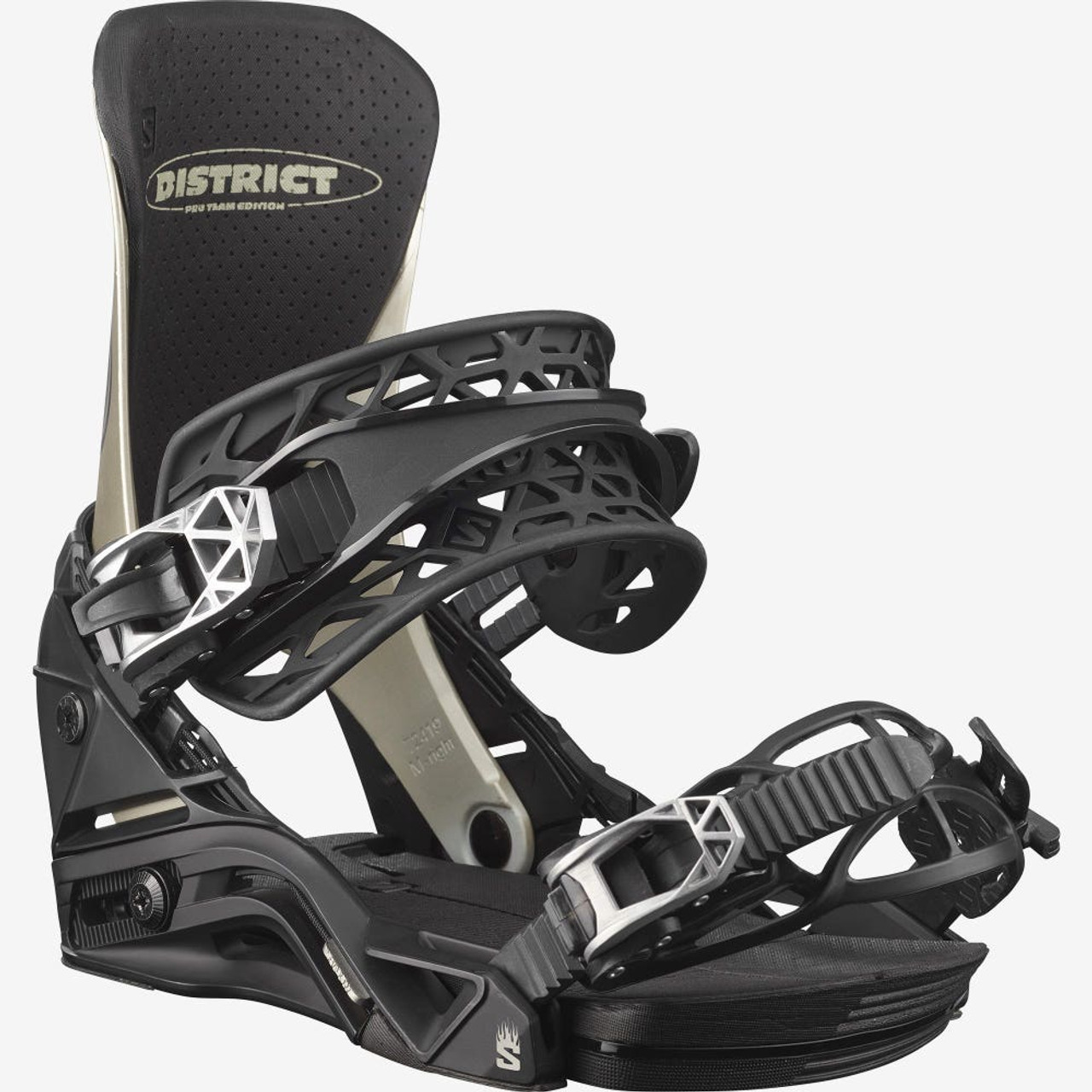 Salomon District Pro Team Snowboard Bindings 2023