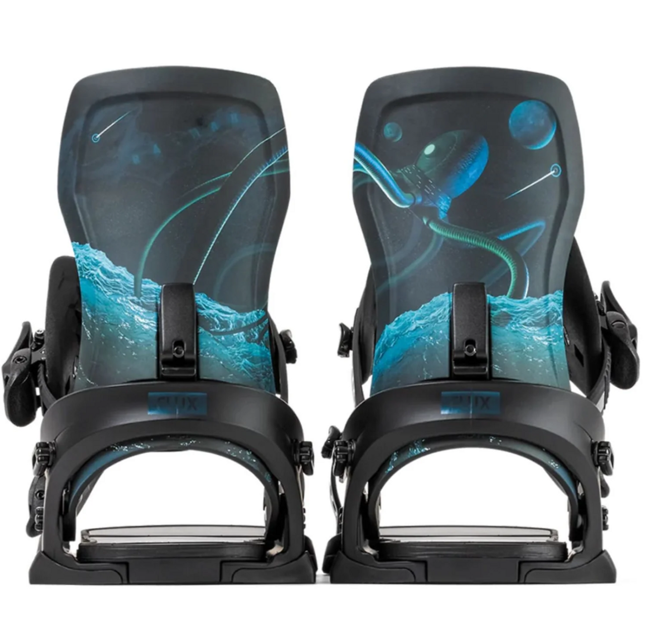 Flux XF Snowboard Bindings 2024 with Toe Straps | Get Boards