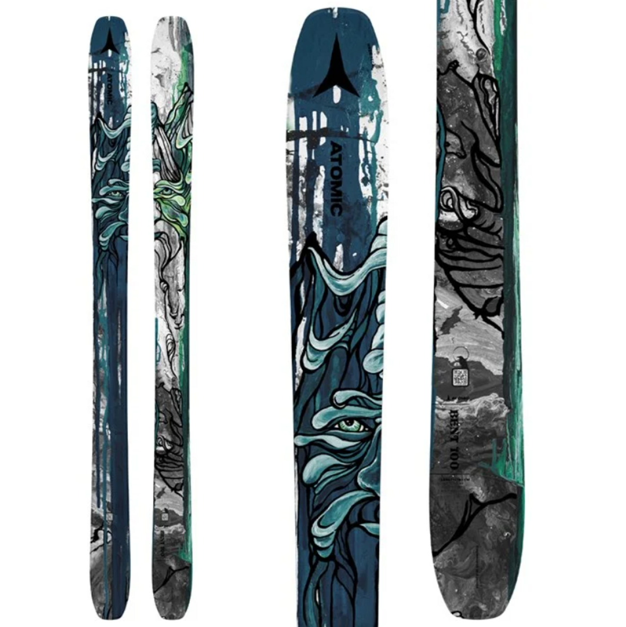 Atomic Bent 100 Skis 2024