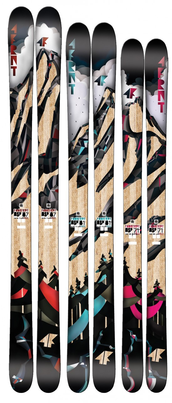 4frnt MSP Signature Series Skis 2011