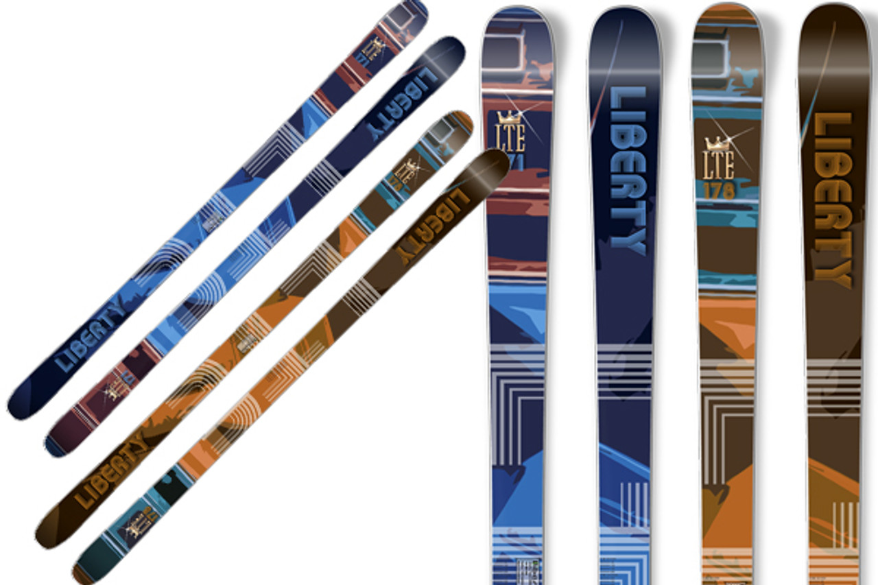 Liberty LTE Twintip Skis 2011