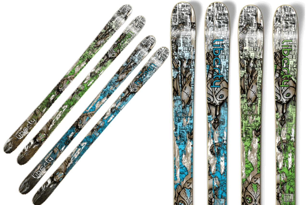 スキー板 libarty MORPHIC 186cm Liberty Morphic Twintip Skis 2011