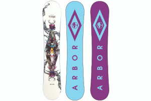 Arbor Poparazzi Women's Snowboard 2014 (AR1005-14) Arbor Poparazzi Women's Snowboard 2014 (AR1005-14)