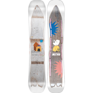 Nitro Cheap Thrills x Wigglestick Snowboard 2024 Nitro Cheap Thrills x Wigglestick Snowboard 2024