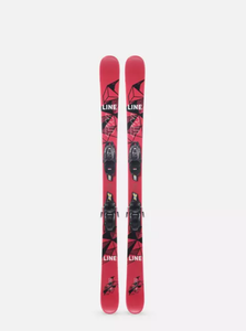 Line Kids' Wallisch Shorty Skis + FDT 7.0 Bindings 2025 Line Kids' Wallisch Shorty Skis + FDT 7.0 Bindings 2025