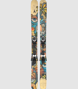 Atomic Kids' Bent Chelter Mini Skis + L6 GW Ski Bindings 2026 Atomic Kids' Bent Chelter Mini Skis + L6 GW Ski Bindings 2026