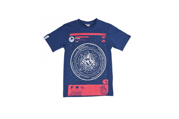 Jiberish Onward Tshirt Blue