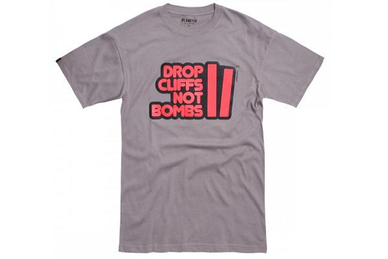 Planks Drop Cliffs Not Bombs MK2 T Shirt 2012