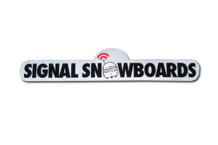 Signal Snowboards Logo Sticker