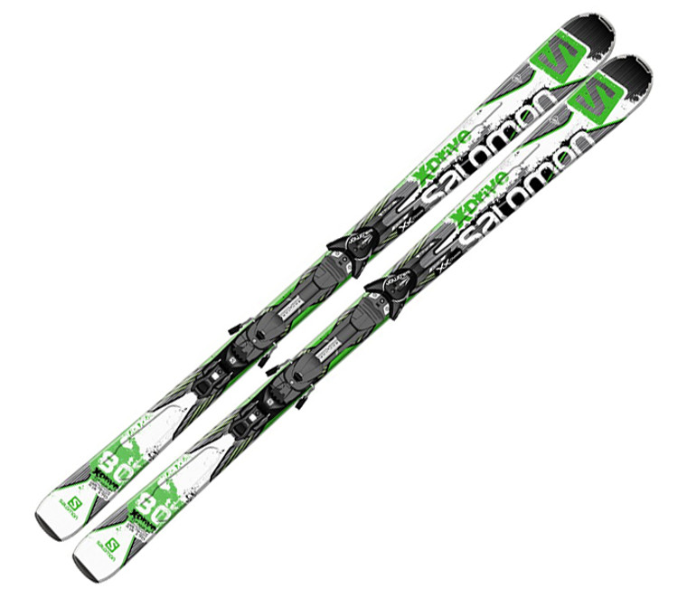 Salomon X-Drive 80 TI Skis + Z12 Bindings 2015