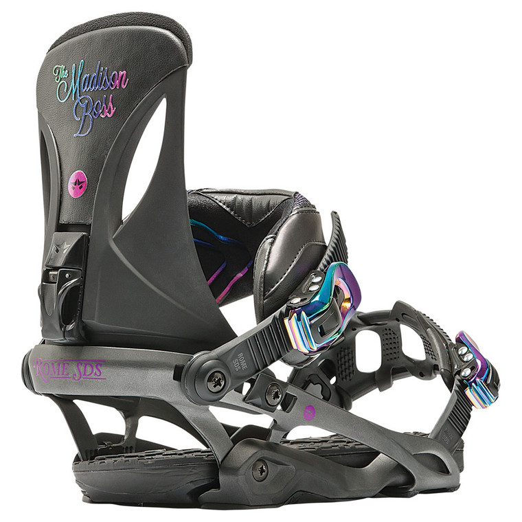 Rome Madison Boss Women's Snowboard Bindings Black 2015