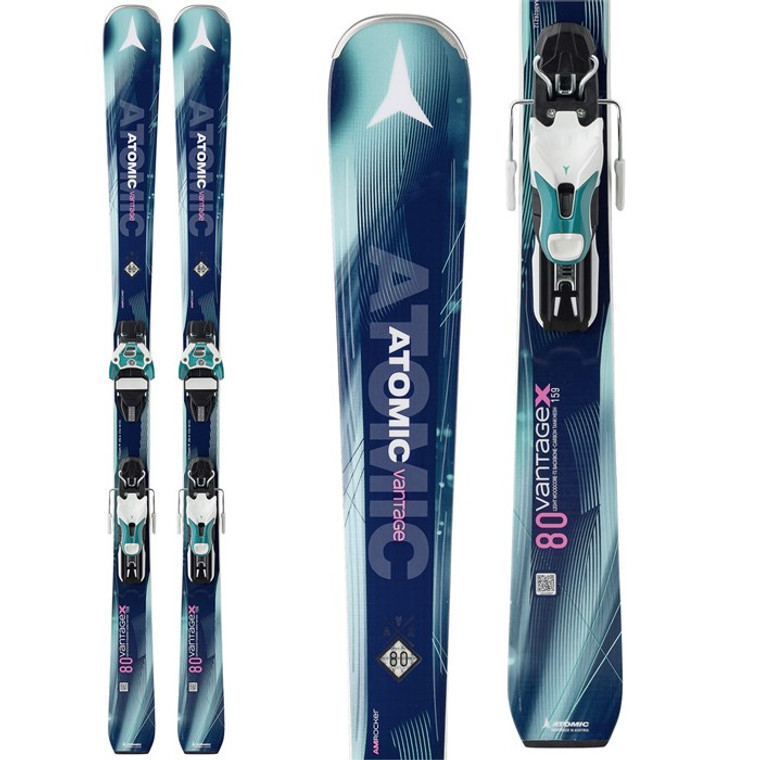 Atomic Vantage X 80 CTI Women's Skis 167cm + Warden 11 Bindings 2018