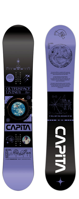 ボード CAPITA OUTERSPACE LIVING 152CM Capita Outerspace Living Snowboard Men's 152 cm, Directional