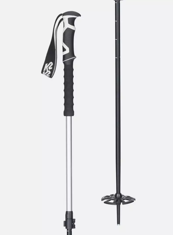 K2 Lockjaw Aluminum Adjustable Ski Poles 2026