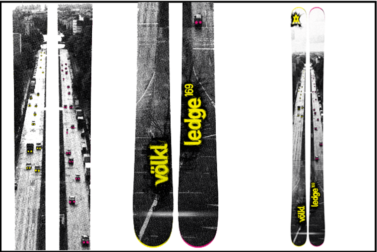 Volkl Ledge Skis 2010