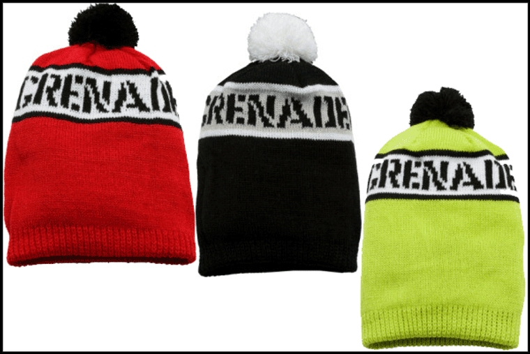 Grenade Color Block Beanie