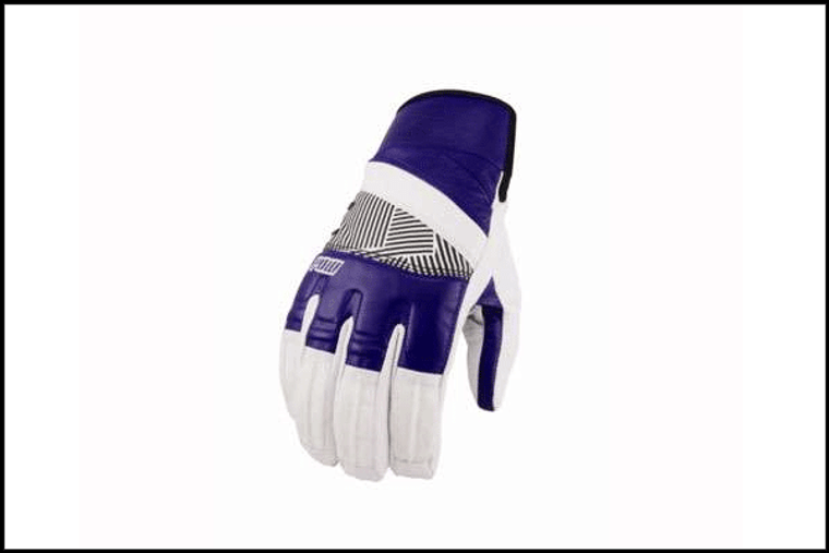 Pow Royal Gloves Purple/White