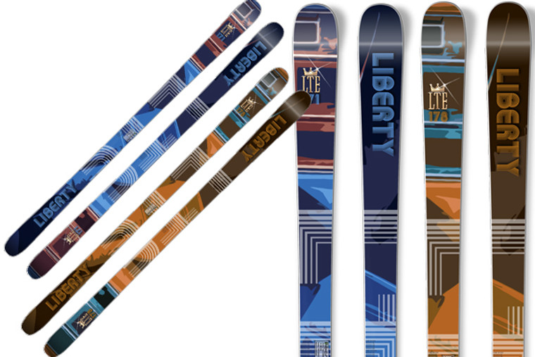 Liberty LTE Twintip Skis 2011