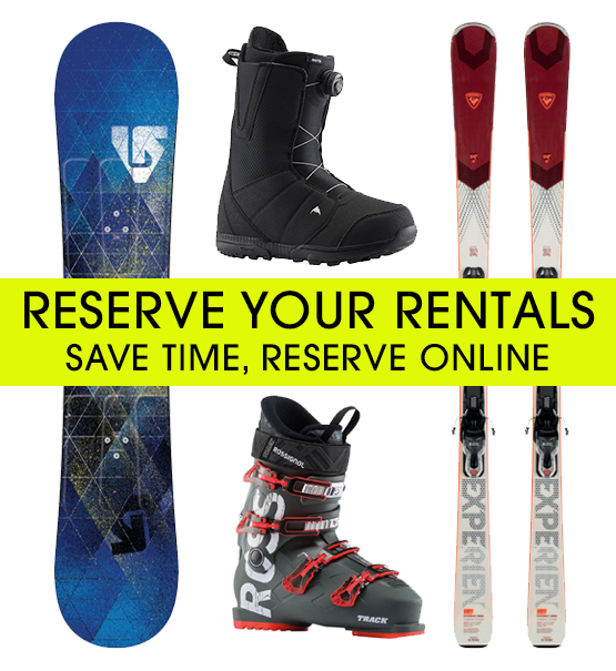 Big Bear Ski and Snowboard Rental Reservations