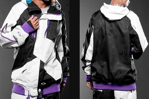 OAKLEY ジャケット Oakley Tc Gunn 2.0 Rc Shell Jacket - Yellow Crackle Pt/White