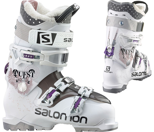 salomon QUEST ACCESS CRUISE W 23 白　ボア salomon QUEST ACCESS CRUISE W 23 白ボア