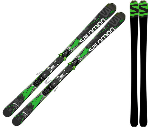 Salomon X-Drive 8.0 FS Skis + XT12 Bindings 2015