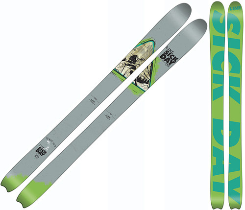 Line Sick Day 102 Skis 2016 | GetBoards.com