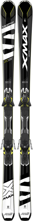 Mens Verminderen Koppeling Salomon X-Max X12 Skis + XT12 TI Bindings 2017 - Getboards Ride Shop