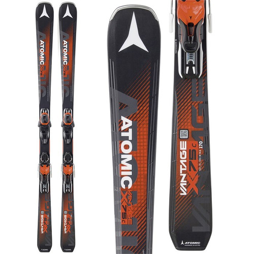 ATOMIC アトミック スキー板 VANTAGE X75C 170cm Atomic Vantage X 75 C Skis + Lithium 10 Bindings 2018