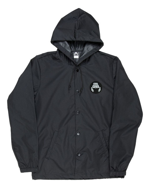 Crab Grab Jacket Nylon Snap Front Jacket Get Boards