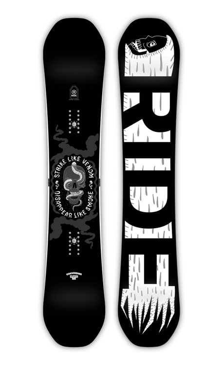 2019 Ride Machete Snowboard | Medium Flex Twin Snowboard