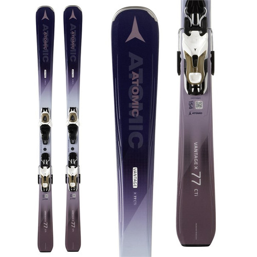 スキー Atomic Vantage x77 CTI 160cm skis ATOMIC VANTAGE X 77 C, Power woodcore, CARBON tank mesh