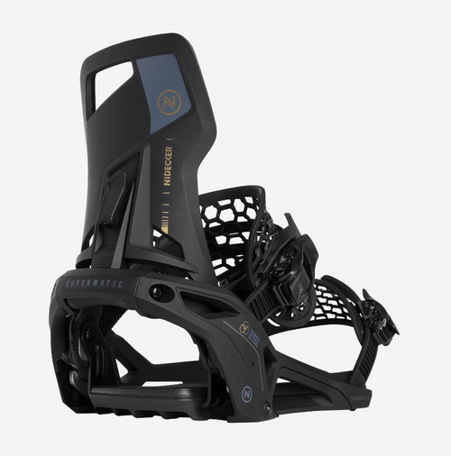 NIDECKER SUPERMATIC ビンディングM 2024-25 Nidecker Supermatic Snowboard Bindings 2024