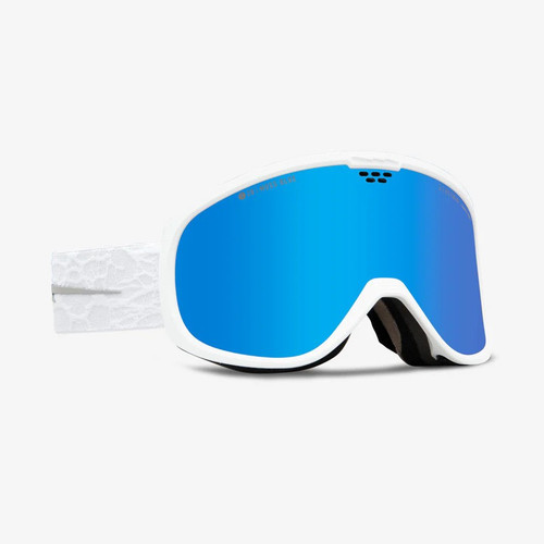 ELECTRIC PIKE WHITE NURON MOSS BLUE ゴーグル Electric Pike Snow Goggle Matte White Neuron