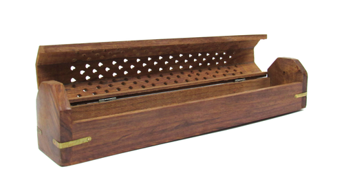 INCENSE HOLDER - COFFIN STYLE (REGULAR)