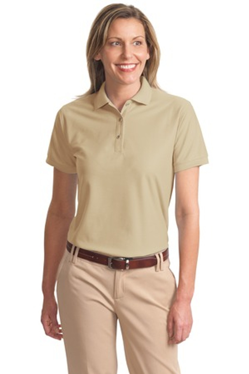 Port Authority® - Ladies 100% Pima Cotton Polo - StitchMark