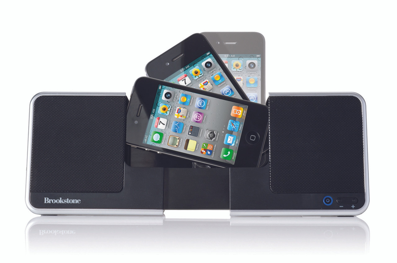 Brookstone iDesign Flip Speaker Dock