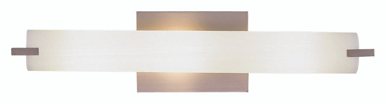 George Kovacs Tube Light Wall Lamp in Brushed Nickel, P5044-084 The  Light Brothers