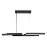 Eurofase Cameno LED Chandelier in Black - 37065-010