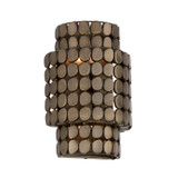 Capital Lighting Eliana Two Light Wall Sconce in Dark Brass - 654121DR