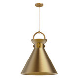 Alora Emerson One Light Pendant in Aged Gold - PD412018AG