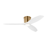 Generation Lighting Titus 52" Ceiling Fan in Satin Brass - 3TTHR52SBD