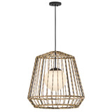 Hinkley Arlen LED Hanging Lantern in Black - 10394BK-LV