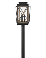 Hinkley Montecito LED Post Top or Pier Mount in Black - 11191BK