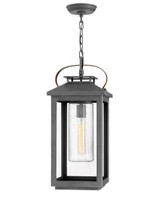 Hinkley Atwater LED Hanging Lantern in Ash Bronze - 1162AH-LL