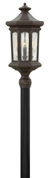 Hinkley Raley LED Post Top/ Pier Mount in Oil Rubbed Bronze - 1601OZ