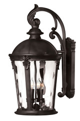 Hinkley Windsor LED Wall Mount in Black - 1899BK