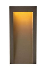 Hinkley Taper LED Outdoor Lantern in Textured Oil Rubbed Bronze - 2144TR
